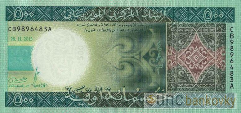 5x Mauritánie dealer set UNC
